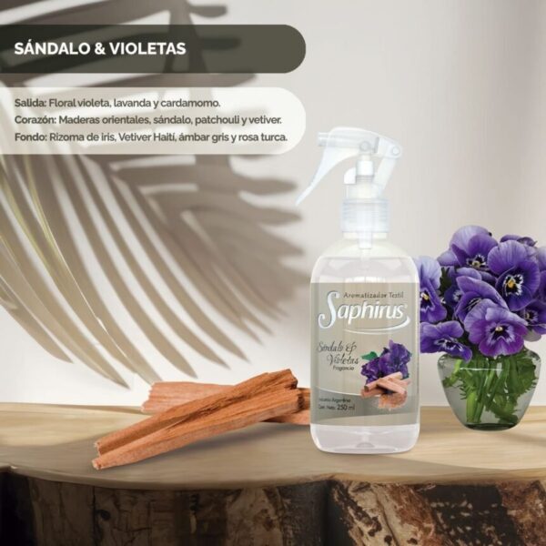 Perfumina Textil-violetas
